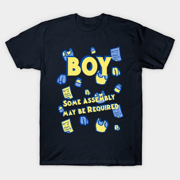 Boy - Assembly Required T-Shirt by DiamondsandPhoenixFire